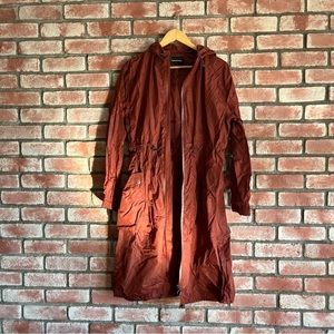 Frank & Oak Nylon Long Jacket